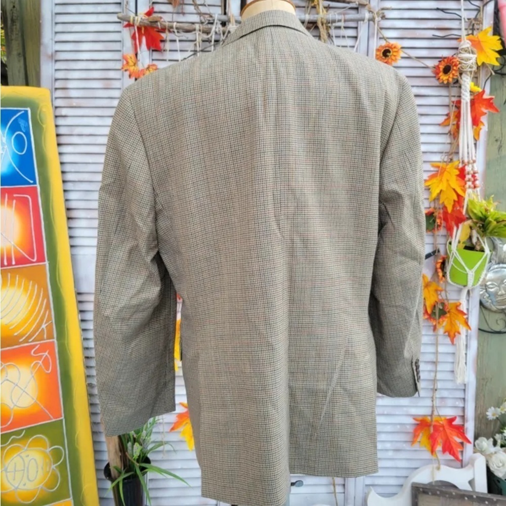 TOMMY HILFIGER Vintage Silk Wool Blazer - Picture 5 of 7
